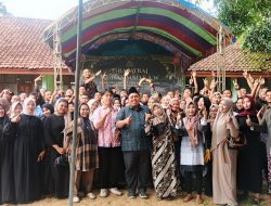 Rayakan Isra Mi’raj, LPK Megumin Gakkou Santuni Puluhan Anak Yatim dan Lansia di Kertasemaya