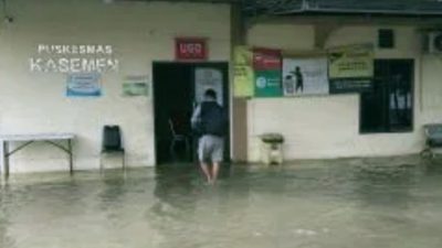 Terendam Banjir, Layanan Kesehatan di Kota Serang Terganggu