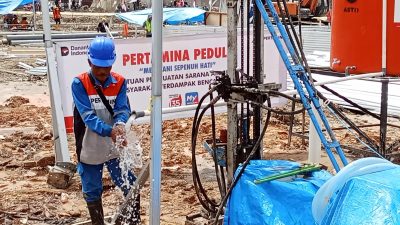 Pulihkan Harapan Pasca Bencana, Elnusa-Pertamina Bangun Sumur Air Bersih di Sumatera dan Aceh