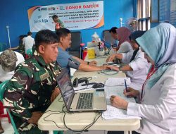 Sinergi Kemanusiaan: Kodim 0616 Indramayu Donor Darah di HUT PWI ke-80