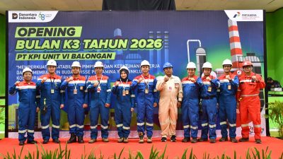 Peringati Bulan K3 Nasional, Kilang Pertamina Balongan Bangun Semangat Pekerja Perkuat Budaya HSSE