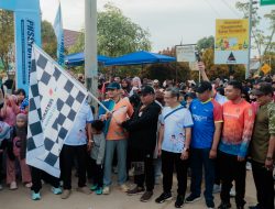 Ribuan Warga Muara Jawa ‘Birukan’ Lapangan Sudirman dalam Fun Walk PHSS 2026