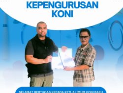 Estafet Kepemimpinan KONI Indramayu: Yogi Kurniawan Resmi Terima Aset dan LPJ dari Pengurus Lama