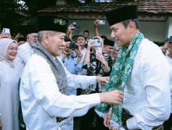 Ketum PB Mathla’ul Anwar Terima Menko Infrastruktur dan Menteri Transmigrasi