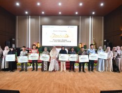 Tebar Kebaikan, PWP Tingkat Wilayah RU VI Balongan Salurkan Bantuan ke Rumah Yatim dan Ponpes