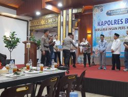 Pererat Sinergitas, Kapolres Binjai Gelar Buka Puasa Bersama Insan Pers