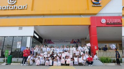 Perwira Pertamina Belikan Baju Baru Anak Yatim dan Berkebutuhan Khusus Wujudkan Lebaran Ceria