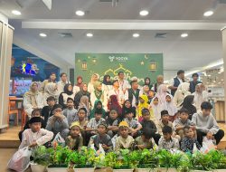 Bukan Sekadar Santunan, HMI Indramayu Ajak Anak Yatim Borong Baju Lebaran Sendiri