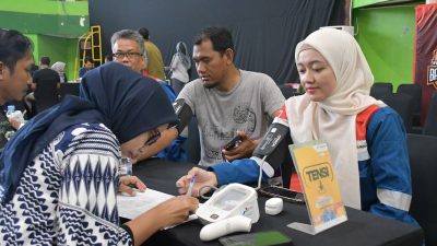 Jaga Ribuan Senyum Keluarga, Ratusan Perwira Pertamina Patra Niaga Kilang Balongan Donorkan Darah