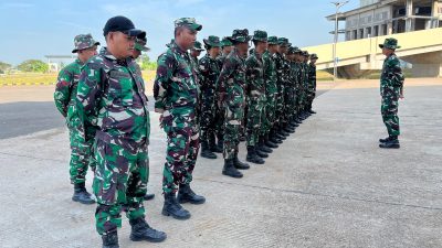 Sambut Jemaah Haji 2026, Ratusan TNI “Serbu” Asrama Haji Indramayu untuk Aksi Bersih