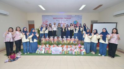 PWP Kilang Pertamina Balongan Beri Bingkisan Kepada Anak dengan HIV AIDS di Indramayu