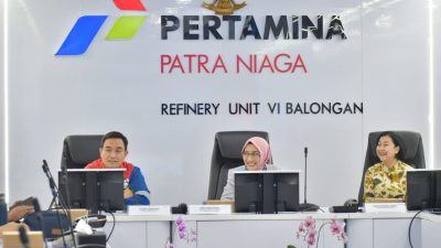 Direktur SDM Pertamina Patra Niaga Tinjau Ruang OTS Kilang Balongan, Sarana Latihan Operator Kilang