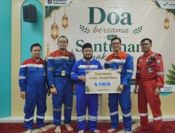 Doa bersama dan Santunan, Upaya Spiritual Pekerja Pertamina Patra Niaga Kilang Balongan Wujudkan Keandalan dan Keselamatan Operasional