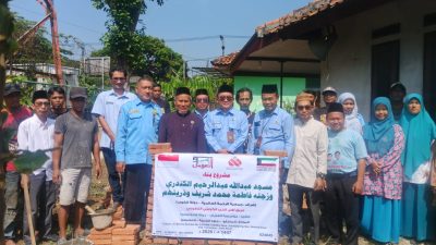 Bantuan Rp150 Juta dari Donatur Kuwait, Mushola Baru Segera Hadir di Desa Tulungagung Indramayu