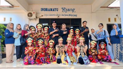 Wujud Syukur Panen Raya, Pemdes Cangko Meriahkan Tradisi Mapag Sri dengan Pagelaran Wayang Kulit