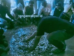 Bayar Ganti Rugi Pakai Koin, Massa KOMPI Tolak Proyek Revitalisasi Tambak di Pendopo Indramayu