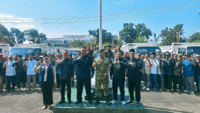 Perkuat Ekonomi Kerakyatan, Kodim 0616 Indramayu Distribusikan 23 Truk KDKMP dari PT Agrinas