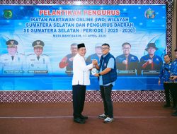 IWO Sumsel dan 5 Pengurus Daerah Resmi Dilantik di Muba, Ketum Yudhistira Tegaskan Independensi Pers