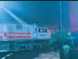 Truk Mogok di Tengah Rel, Detik-Detik Mencekam Insiden Kereta Api di Jalan Imam Bonjol Blitar