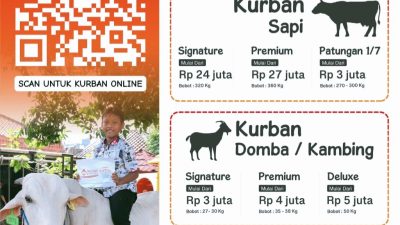 Jemput Keberkahan, Mizan Amanah Hadirkan Layanan Qurban untuk Anak Yatim Pelosok Negeri