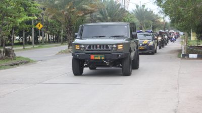 Sinergitas TNI-Polri, Kodim 0616/Indramayu dan Polres Gelar Patroli Gabungan Jelang May Day