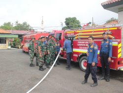 Sinergi Tanggap Darurat, Kodim 0616/Indramayu dan Damkar Gelar Pelatihan Penanggulangan Kebakaran