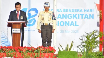 Peringati Harkitnas Ke-118, Pertamina Patra Niaga Kilang Balongan Gelar Upacara Bendera