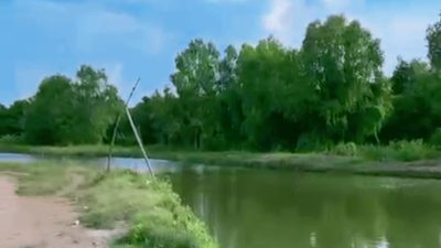 Nahas, Kejar Joran Pancing yang Ditarik Ikan, Pemancing Asal Gantar Tenggelam di Sungai Cantigi Indramayu