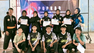 Gelar Juara! 5 Siswa MTsN 4 Indramayu Borong Medali di Kejuaraan Pencak Silat PORKAB 2026