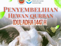 Belajar Keikhlasan Sejak Dini, MI Sekolah Alam Indramayu Gelar Praktik Qurban Edukatif