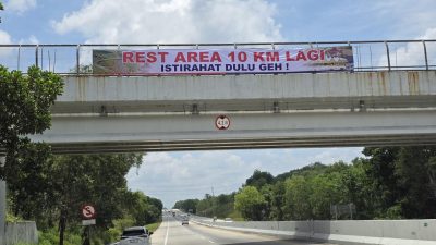 Lawan Microsleep di Tol Panjang, Hutama Karya Gencarkan Kampanye ‘SETUJU’ dan Operasi Kopi Gratis