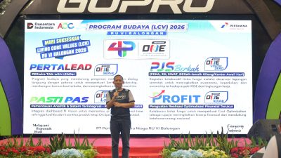 Jaga Sinergi dan Produktivitas Kerja, Fungsi Produksi 2 Pertamina Patra Niaga Kilang Balongan Gelar Olahraga Bersama