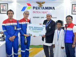 Pertamina Patra Niaga Kilang Balongan Santuni Anak Yatim dan Disabilitas Senilai 50 Juta Rupiah di Momen Pertamina Berkah