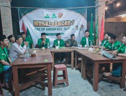 Tatap Masa Depan, PAC GP Ansor Sliyeg Rumuskan Program Strategis Lewat Muskerancab