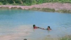 Anak  Uia 10 Tahun Diduga  Tenggelam Di Kolam Galian  Tanah Bumbu, Pencarian Masih  Berlangsung!