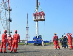 Matangkan Kesiapsiagaan, Pertamina Patra Niaga Kilang Balongan Gelar Simulasi Penyelamatan Darurat di Ketinggian Flare
