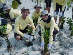 Perkuat Ekosistem Pesisir, Pertamina Hulu Indonesia Tanam 1.500 Bibit Mangrove dan Lamun di Pulau Pari