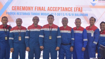Perkuat Ketahanan Energi Nasional, Pertamina Tuntaskan Restorasi 4 Tangki Mogas Strategis di Pertamina Patra Niaga Kilang Balongan: On Time, Under Budget, dan 100% Pekerja Domestik