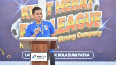 Adakan Turnamen Mini Soccer, Cara Pertamina Patra Niaga Kilang Balongan Wujudkan Pekerja Sehat dan Bersinergi