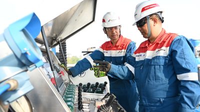Tonggak Baru Transisi Energi: Pertamina Drilling Sukses Uji Injeksi Air di Sumur JTB-156 Indramayu untuk Program CCS