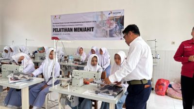 PHE WMO dan SMAN 1 Tanjungbumi Cetak Generasi Mandiri Lewat Pelatihan Vokasi Double Track