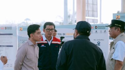 Tinjau Proyek Strategis Nasional di Sumatra, Wapres Gibran Pacu Percepatan Tol Palembang-Jambi