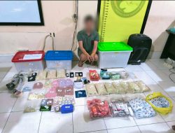 Geger! Gudang Narkotika Mewah Berkedok Kontrakan di Pekanbaru Digerebek Polisi, Kurir Tajir Melintir Berkat Jual Barang Haram
