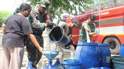 Antisipasi Kemarau Panjang, TNI dan BPBD Imbau Masyarakat Hemat Air dan Waspada Kebakaran
