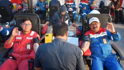 Kumpulkan 509 Kantung Darah, Pertamina Patra Niaga Kilang Balongan Bangun Budaya Sehat dan Bantu Sesama
