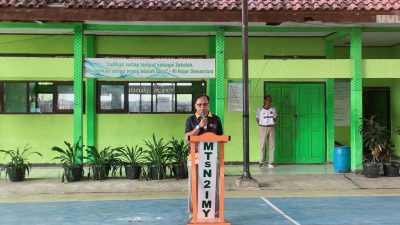Tampil Gemilang di Kandang Sendiri, Tim Bulu Tangkis Tunggal Putri MTsN 2 Indramayu Sabet Juara Porseni KKMTs Jatibarang 2026