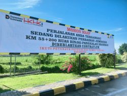 Lakukan Pemeliharaan Oprit Jembatan Batang Serangan, Hutama Karya Uji Coba Contraflow di KM 55 Tol Binjai–Langsa
