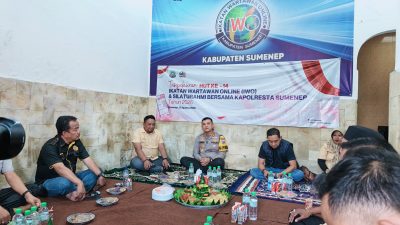 Sinergi Pers dan Kepolisian, IWO Sumenep Rayakan HUT ke-14 dengan Semangat Demokrasi Bermartabat