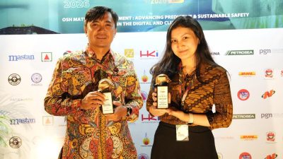 Komitmen K3 Kuat, PT Pertamina Patra Niaga Kilang Balongan Boyong 4 Penghargaan Prestisius di ISEA 2026