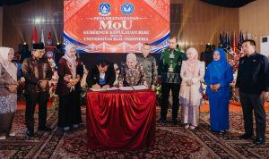 Perkuat SDM Masa Depan, Pemprov Kepri dan UNRIDA Jalin Sinergi Strategis Lewat MoU